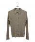 EVERYDAY I LIKE.（エヴリデイ アイ ライク）の古着「ICE Poloshirt ニットカーディガン」｜ベージュ
