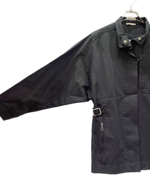 HERMES（エルメス）HERMES (エルメス) マルジェラ期 コットンジップジャケット ブラック サイズ:34の古着・服飾アイテム