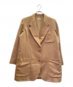 HERMESエルメス）の古着「カシミヤ2Bジャケット」｜キャメル