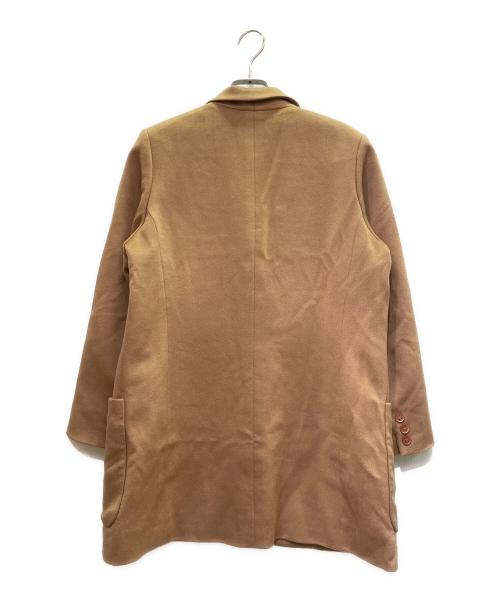 HERMES（エルメス）HERMES (エルメス) カシミヤ2Bジャケット キャメル サイズ:42の古着・服飾アイテム