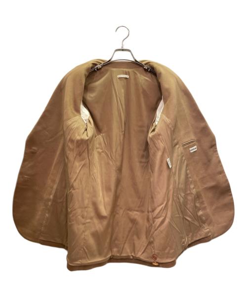 HERMES（エルメス）HERMES (エルメス) カシミヤ2Bジャケット キャメル サイズ:42の古着・服飾アイテム