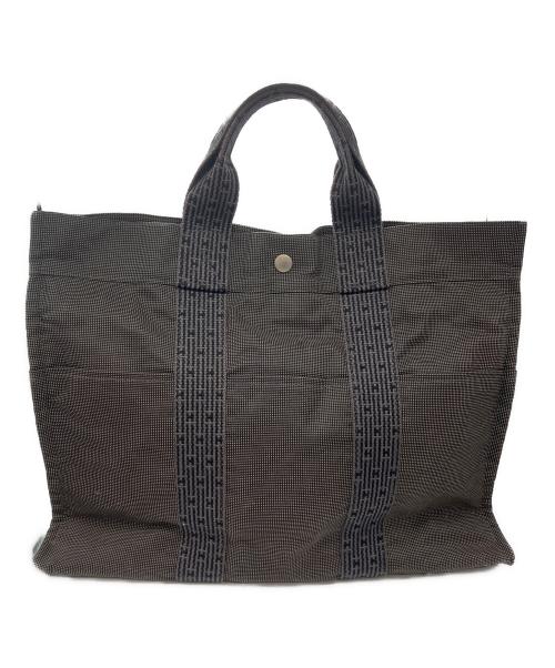 HERMES（エルメス）HERMES (エルメス) トートバッグ　エールラインMM グレー サイズ:-の古着・服飾アイテム