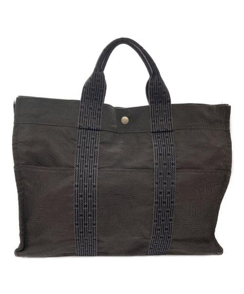 HERMES（エルメス）HERMES (エルメス) トートバッグ　エールラインMM グレー サイズ:-の古着・服飾アイテム