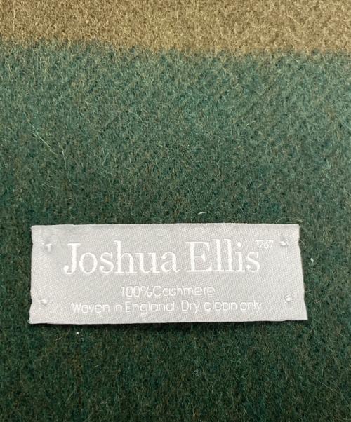 JOSHUA ELLIS（ジョシュア エリス）Joshua Ellis (ジョシュア エリス) カシミヤストール グリーンの古着・服飾アイテム