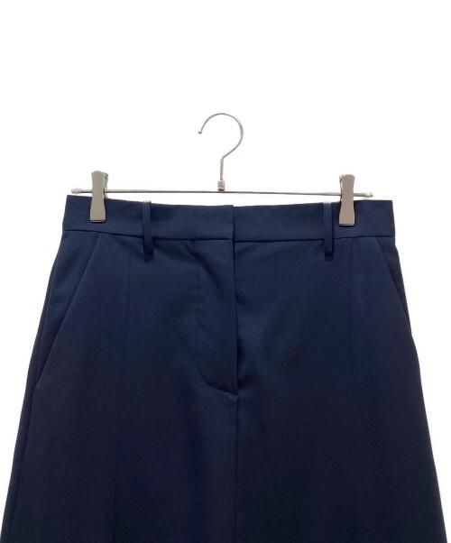 MARNI（マルニ）MARNI (マルニ) サイドスリットミディスカート ネイビー サイズ:40の古着・服飾アイテム