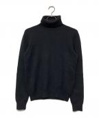 Saint Laurent Parisサンローランパリ）の古着「カシミヤタートルネックニット」｜ブラック