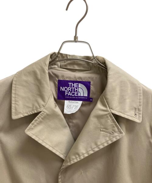 THE NORTHFACE PURPLELABEL（ザ・ノースフェイス パープルレーベル）THE NORTHFACE PURPLELABEL (ザ・ノースフェイス パープルレーベル) BEAMS (ビームス) 65/35 Soutien Collar Coat ベージュ サイズ:Sの古着・服飾アイテム
