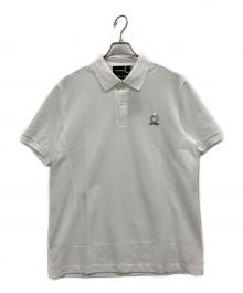 RAF SIMONS×FRED PERRY（ラフシモンズ×フレッドペリー）の古着「ローレルロゴポロシャツ」｜ホワイト