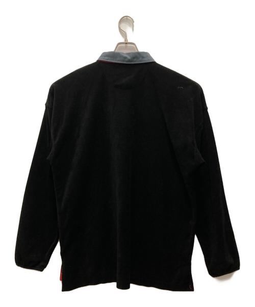 UMBRO（アンブロ）UMBRO (アンブロ) Adam et Rope HOMME (アダムエロペ オム) Pile Gameshirt ブラック サイズ:Lの古着・服飾アイテム