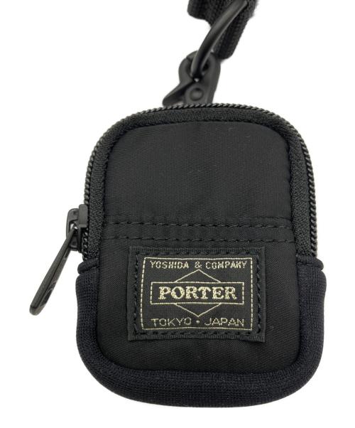 PORTER（ポーター）PORTER (ポーター) Shoulder Air Jacket with Pouch ブラックの古着・服飾アイテム