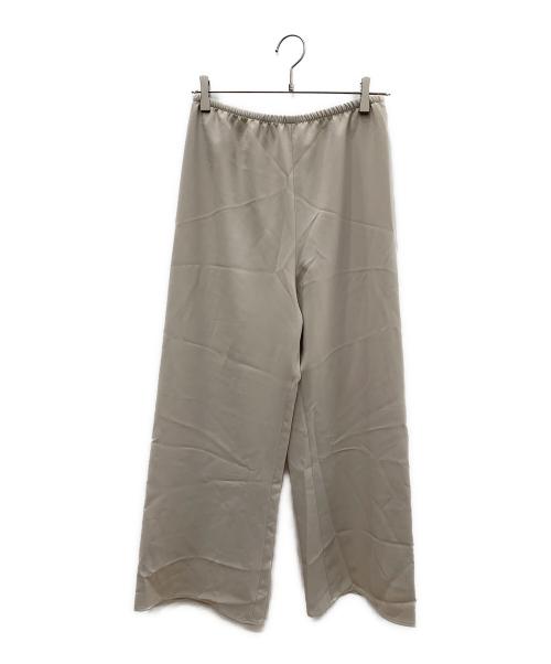 GALLARDA GALANTE（ガリャルダガランテ）GALLARDA GALANTE (ガリャルダガランテ) ワイドドロストパンツ ベージュ サイズ:SIZE0 未使用品の古着・服飾アイテム