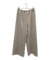 GALLARDA GALANTE（ガリャルダガランテ）の古着「ワイドドロストパンツ」｜ベージュ