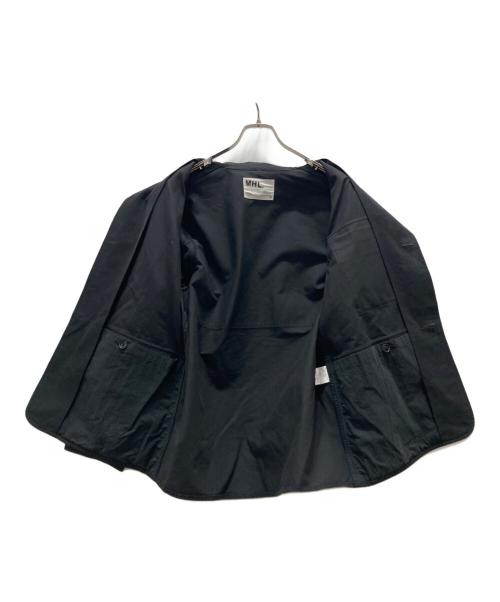 MHL（エムエイチエル）MHL (エムエイチエル) ショートコットンジャケット ブラック サイズ:Mの古着・服飾アイテム