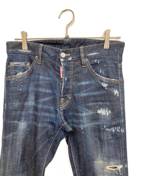DSQUARED2（ディースクエアード）DSQUARED2 (ディースクエアード) COOL GUY JEANS インディゴ サイズ:42の古着・服飾アイテム