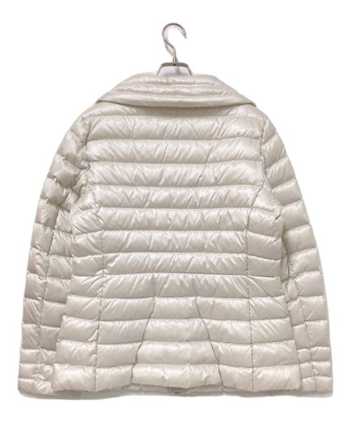 LAUREN RALPH LAUREN（ローレンラルフローレン）LAUREN RALPH LAUREN (ローレンラルフローレン) オーバーサイズカラー キルテッド ダウン コート アイボリー サイズ:Mの古着・服飾アイテム