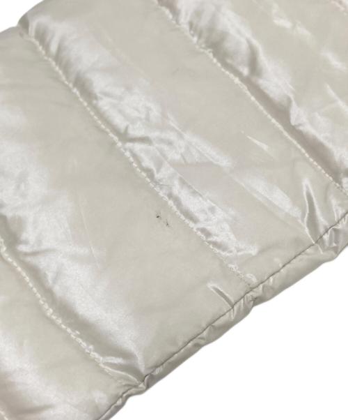 LAUREN RALPH LAUREN（ローレンラルフローレン）LAUREN RALPH LAUREN (ローレンラルフローレン) オーバーサイズカラー キルテッド ダウン コート アイボリー サイズ:Mの古着・服飾アイテム