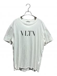 VALENTINO（ヴァレンティノ）の古着「VLTNロゴTシャツ」｜ホワイト