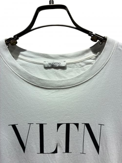 VALENTINO（ヴァレンティノ）VALENTINO (ヴァレンティノ) VLTNロゴTシャツ ホワイト サイズ:XLの古着・服飾アイテム