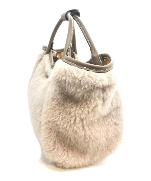 MaxMara（マックスマーラ）MaxMara (マックスマーラ) 2WAYバッグ ベージュの古着・服飾アイテム