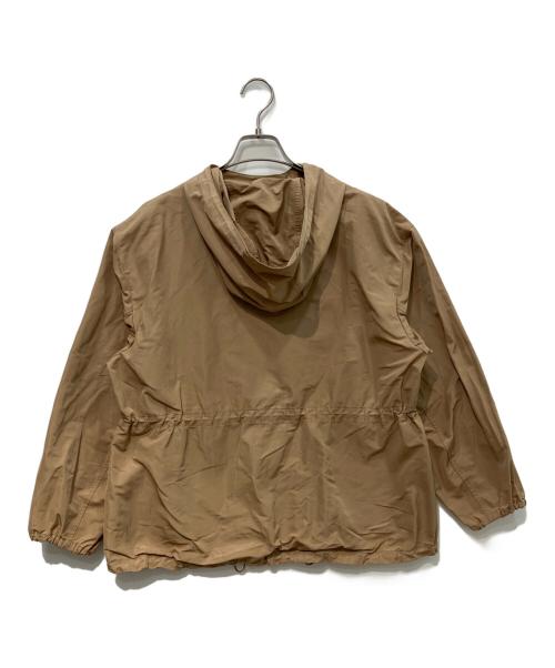 MACKINTOSH LONDON（マッキントッシュ ロンドン）MACKINTOSH LONDON (マッキントッシュ ロンドン) メモリーグロスグログランフーデットコート ベージュ サイズ:38の古着・服飾アイテム