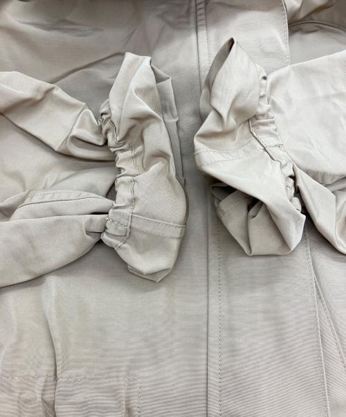 MACKINTOSH LONDON（マッキントッシュ ロンドン）MACKINTOSH LONDON (マッキントッシュ ロンドン) メモリーグロスグログランフーデットコート ベージュ サイズ:38の古着・服飾アイテム