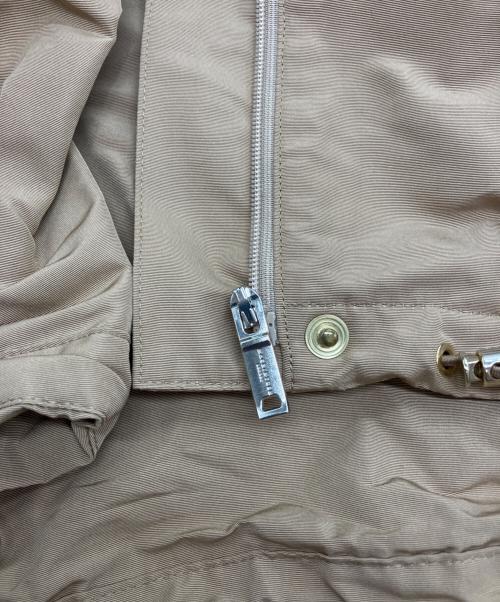 MACKINTOSH LONDON（マッキントッシュ ロンドン）MACKINTOSH LONDON (マッキントッシュ ロンドン) メモリーグロスグログランフーデットコート ベージュ サイズ:38の古着・服飾アイテム