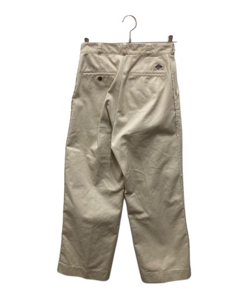 JANE SMITH（ジェーンスミス）JANE SMITH (ジェーンスミス) Plage (プラージュ) Dickies (ディッキーズ) 別注 ワイドパンツ ベージュ サイズ:36の古着・服飾アイテム