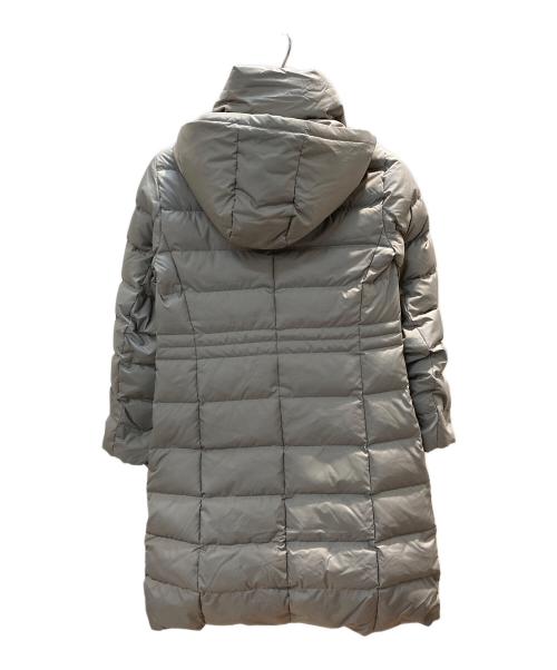 INDIVI（インディヴィ）INDIVI (インディヴィ) ウォッシャブルロング丈ダウンコート ベージュ サイズ:38 未使用品の古着・服飾アイテム