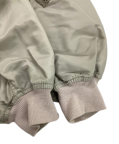 FRAMeWORK（フレームワーク）FRAMeWORK (フレームワーク) ナイロンツイルMA-1 ベージュ サイズ:38の古着・服飾アイテム
