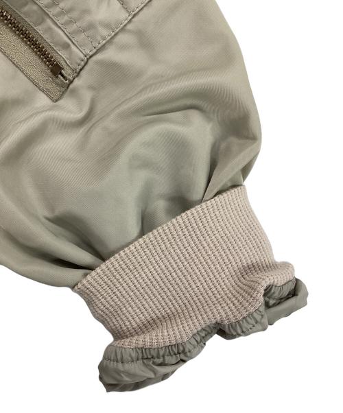 FRAMeWORK（フレームワーク）FRAMeWORK (フレームワーク) ナイロンツイルMA-1 ベージュ サイズ:38の古着・服飾アイテム