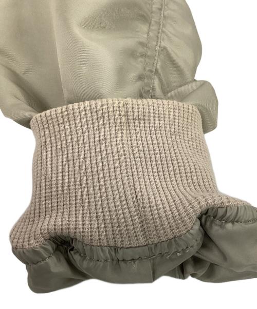 FRAMeWORK（フレームワーク）FRAMeWORK (フレームワーク) ナイロンツイルMA-1 ベージュ サイズ:38の古着・服飾アイテム