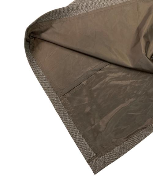 JUSGLITTY（ジャスグリッティー）JUSGLITTY (ジャスグリッティー) ペプラムキャミジャンパースカート ブラウン サイズ:1の古着・服飾アイテム