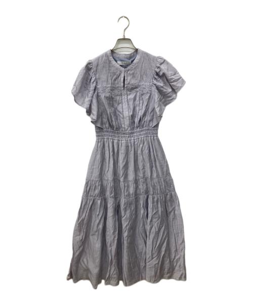 HER LIP TO（ハーリップトゥ）HER LIP TO (ハーリップトゥ) Little Butterfly Sleeve Dress ラベンダー サイズ:Sの古着・服飾アイテム