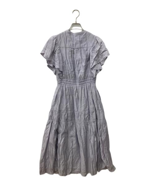 HER LIP TO（ハーリップトゥ）HER LIP TO (ハーリップトゥ) Little Butterfly Sleeve Dress ラベンダー サイズ:Sの古着・服飾アイテム