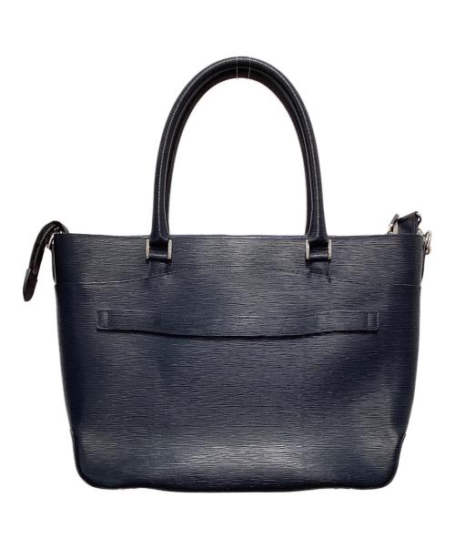 PELLE MORBIDA（ペッレモルビダ）PELLE MORBIDA (ペッレモルビダ) 2WAYバッグ ネイビーの古着・服飾アイテム