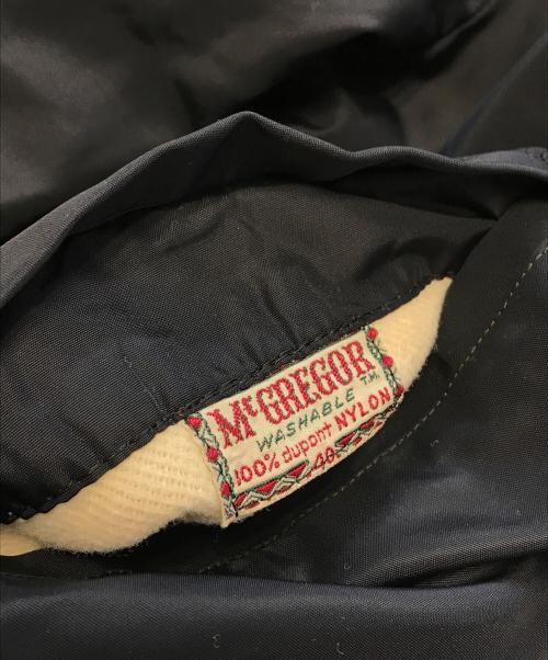 macgregor（マクレガー）macgregor (マクレガー) リバーシブル ボンバージャケット ネイビー サイズ:40の古着・服飾アイテム