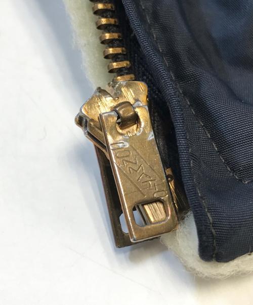 macgregor（マクレガー）macgregor (マクレガー) リバーシブル ボンバージャケット ネイビー サイズ:40の古着・服飾アイテム