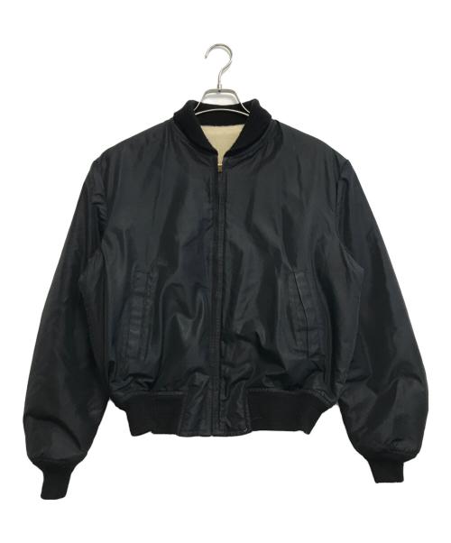 macgregor（マクレガー）macgregor (マクレガー) リバーシブル ボンバージャケット ネイビー サイズ:40の古着・服飾アイテム