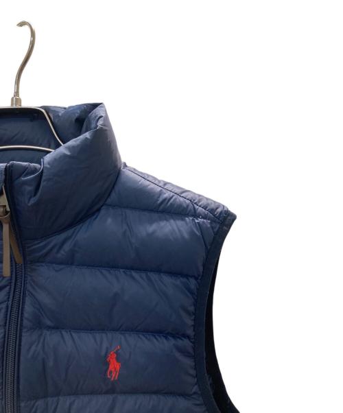 POLO RALPH LAUREN（ポロ・ラルフローレン）POLO RALPH LAUREN (ポロ・ラルフローレン) ダウンベスト ネイビー サイズ:Sの古着・服飾アイテム