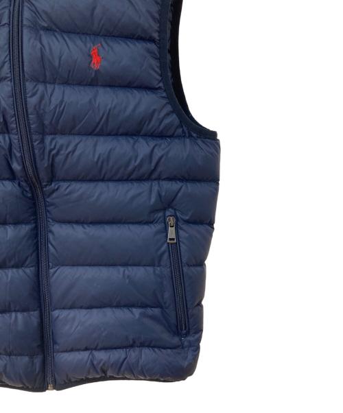 POLO RALPH LAUREN（ポロ・ラルフローレン）POLO RALPH LAUREN (ポロ・ラルフローレン) ダウンベスト ネイビー サイズ:Sの古着・服飾アイテム