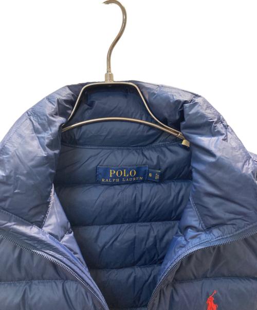 POLO RALPH LAUREN（ポロ・ラルフローレン）POLO RALPH LAUREN (ポロ・ラルフローレン) ダウンベスト ネイビー サイズ:Sの古着・服飾アイテム