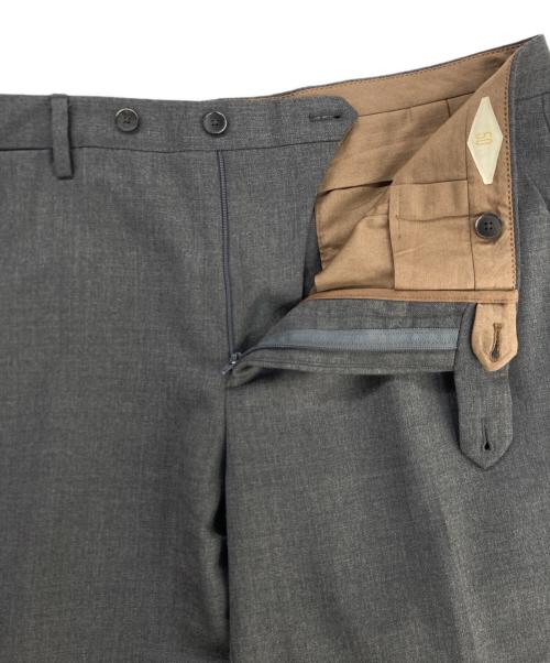 BRIGLIA 1949（ブリリア 1949）BRIGLIA 1949 (ブリリア 1949) ウールスラックス グレー サイズ:50の古着・服飾アイテム