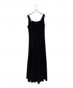 AKANE UTSUNOMIYAアカネウツノミヤ）の古着「レイヤードワンピース」｜ブラック