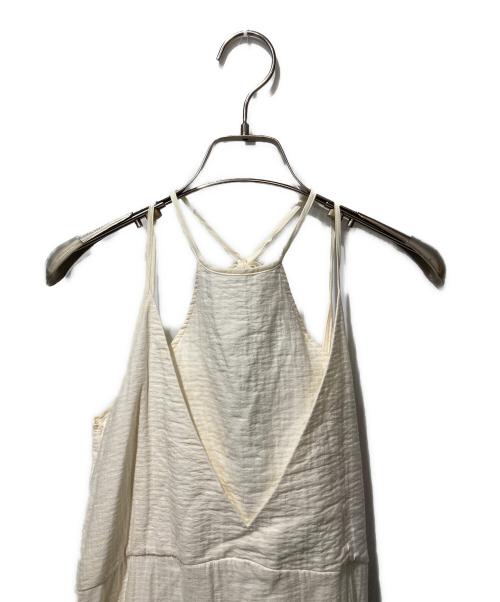 Uhr（ウーア）Uhr (ウーア) レイヤードキャミソールドレス ホワイト サイズ:36の古着・服飾アイテム