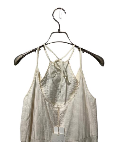 Uhr（ウーア）Uhr (ウーア) レイヤードキャミソールドレス ホワイト サイズ:36の古着・服飾アイテム