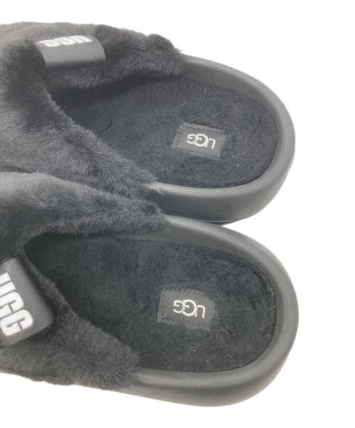 UGG（アグ）UGG (アグ) FOAMO UGGPLUSH SLIDE ブラック サイズ:25の古着・服飾アイテム