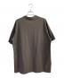 JUNYA WATANABE MAN (ジュンヤワタナベマン) 綿天竺×多素材パッチワークTシャツ グレー×ブラック サイズ:M：18000円