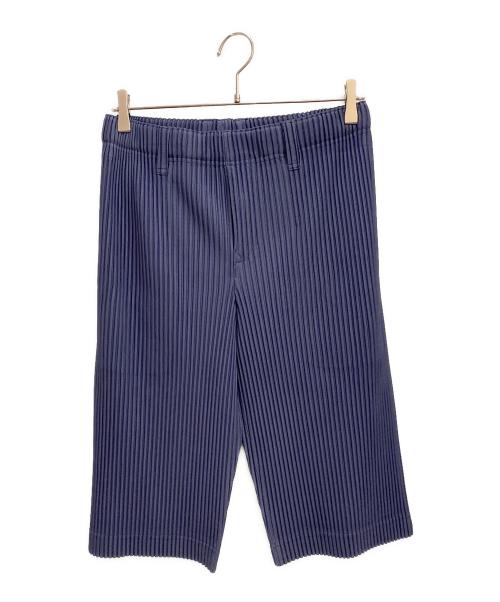 HOMME PLISSE ISSEY MIYAKE（オム プリッセ イッセイ ミヤケ）HOMME PLISSE ISSEY MIYAKE (オム プリッセ イッセイ ミヤケ) TAILORED PLEATS 2 SHORTS MIST BLUE サイズ:2の古着・服飾アイテム