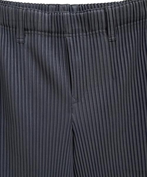 HOMME PLISSE ISSEY MIYAKE（オム プリッセ イッセイ ミヤケ）HOMME PLISSE ISSEY MIYAKE (オム プリッセ イッセイ ミヤケ) TAILORED PLEATS 2 SHORTS MIST BLUE サイズ:2の古着・服飾アイテム