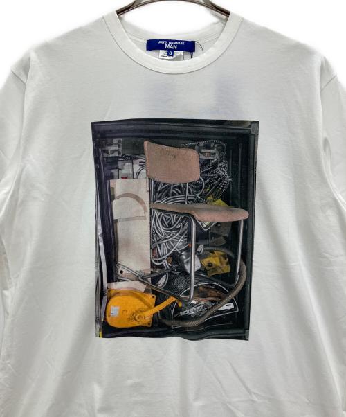 JUNYA WATANABE MAN（ジュンヤワタナベマン）JUNYA WATANABE MAN (ジュンヤワタナベマン) Container 3 TEE ホワイト サイズ:Sの古着・服飾アイテム